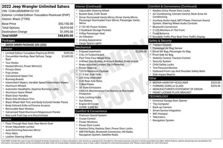 $27990 : Jeep Wrangler Unlimited 2022 image 4