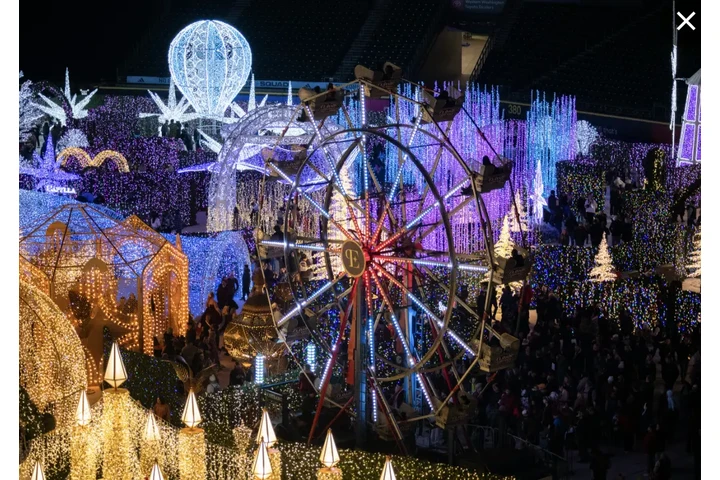🎄 Enchanted Santa Anita Park image 1