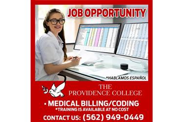 NO COST MEDICAL BILLING/CODING en Los Angeles