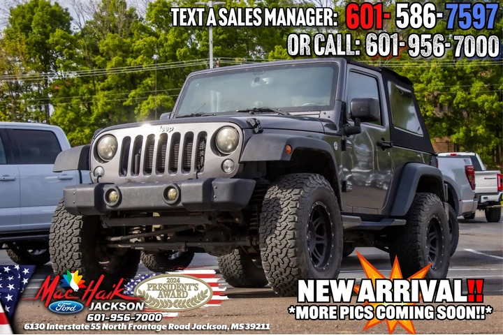 $16995 : Jeep Wrangler 2016 4x4 Sport image 1