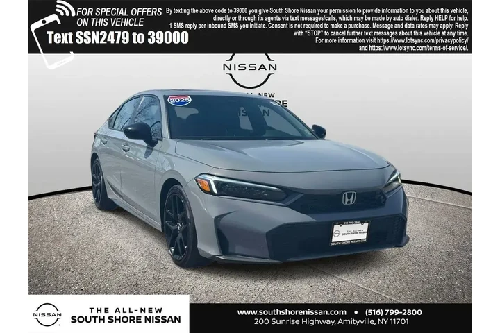 $25595 : Honda Civic Hybrid 2025 Spor image 1