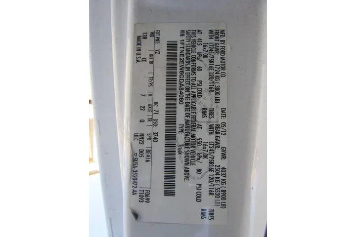 $10995 : 2012 E-Series E-250 image 6