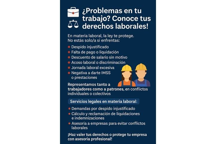 ¿DESPIDO INJUSTFICADO? image 1