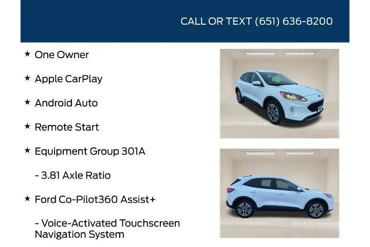 $22354 : Ford Escape 2022 AWD SEL 4dr image 5