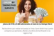 Gana $$ completando formulario en San Francisco Bay Area