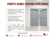 Puerta doble contra explosión en Toluca