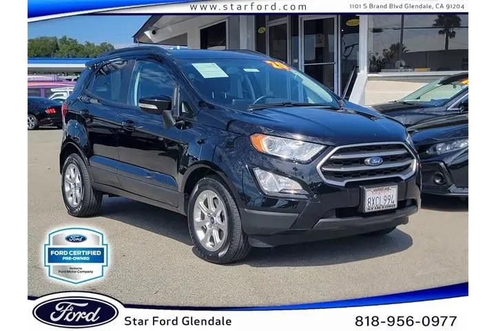 $13191 : Ford EcoSport 2020 SE 4dr Cr image 1