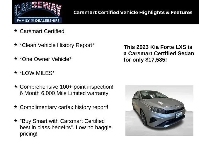 $17585 : Kia Forte 2023 LX 4dr Sedan image 2