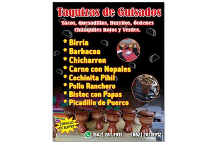 TAQUIZAS, PLATILLOS Y BUFFET image 6