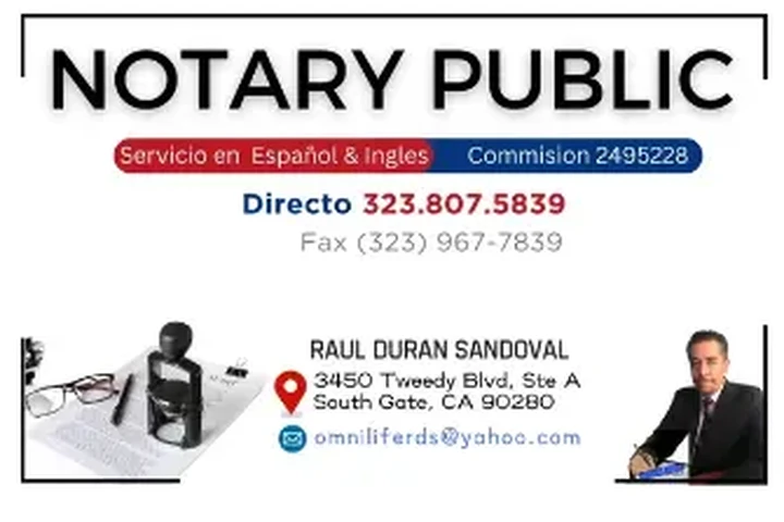 NOTARY PUBLIC & SEGUROS AUTO image 1