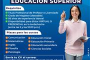 Docentes de Educación Superior en Lima