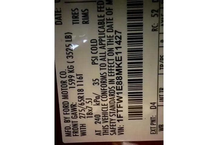 $25400 : Ford F-150 2021 4x4 XLT 4dr image 10