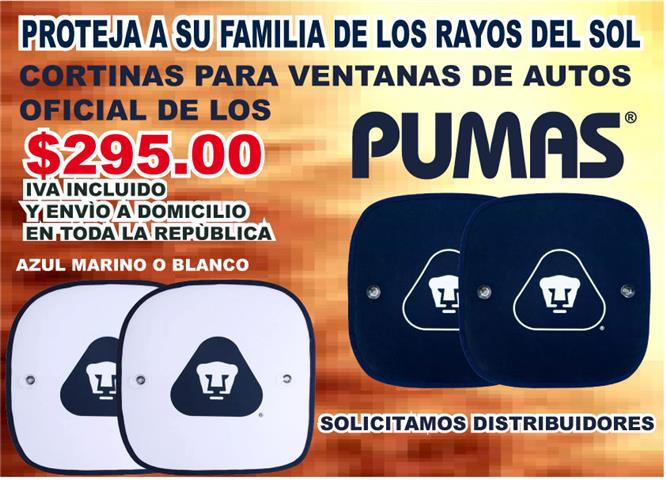 $295 : CORTINAS PARA AUTO PUMAS image 3