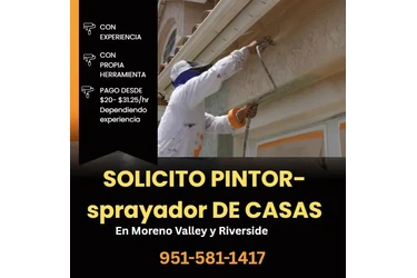 PINTOR-sprayador en📍RIVERSIDE en San Bernardino