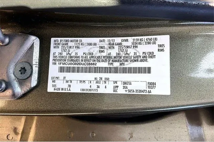 $7000 : Ford Escape 2013 SE 4dr SUV image 6