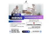Personal p/Hotel -Fresno CA en Fresno
