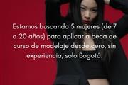 Curso de modelaje urgente en Bogota