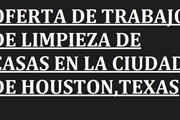 BUSCAMOS ENCARGADO DE LIMPIEZA en Houston