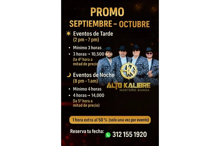 Música para eventos en Colima image 3