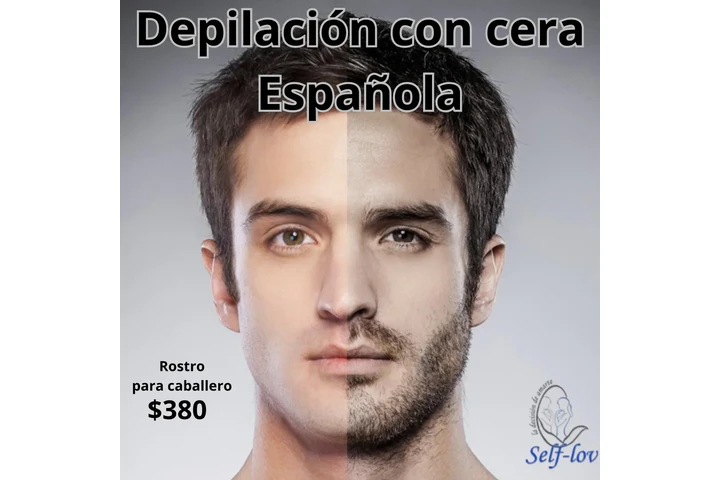 DEPILACIÓN FACIAL PARA HOMBRE image 1