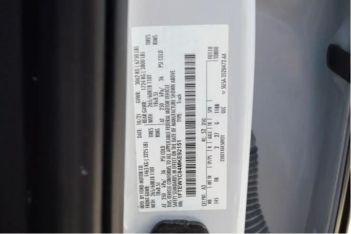 $27925 : Ford F-150 2021 4x2 XL 4dr S image 6