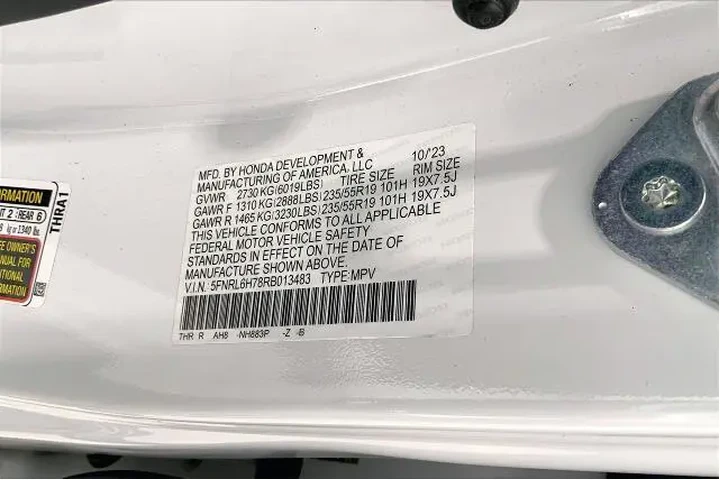 $35241 : Honda Odyssey 2024 Sport 4dr image 8