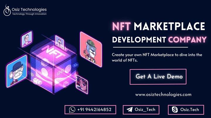 NFT marketplace development image 1