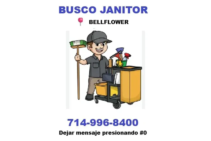 SOLICITO JANITOR 📍BELLFLOWER image 1