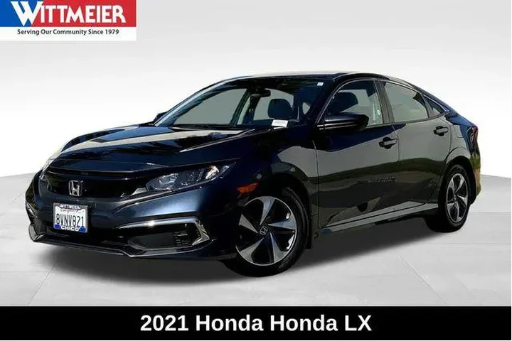 $18000 : Honda Civic 2021 LX 4dr Seda image 1