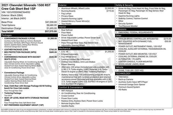 $34720 : Chevrolet Silverado 1500 202 image 2