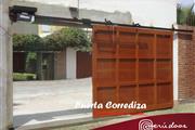 Puertas levadizas a control re en Lima