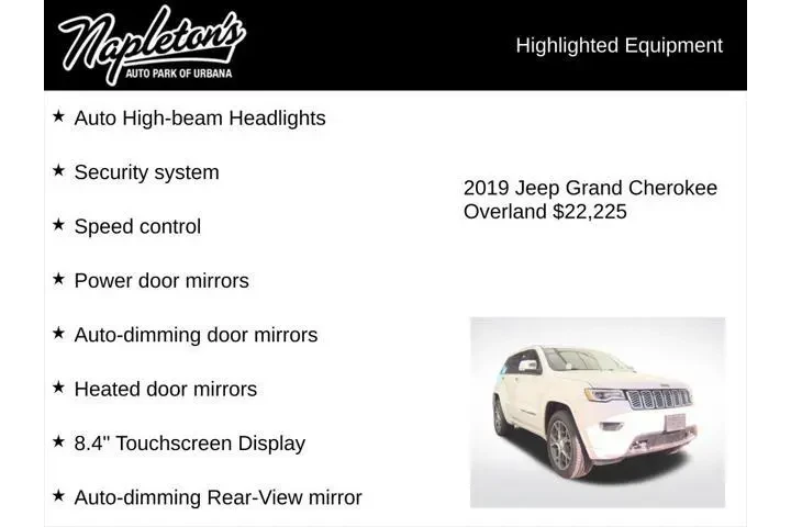 $22225 : Jeep Grand Cherokee 2019 4x4 image 5