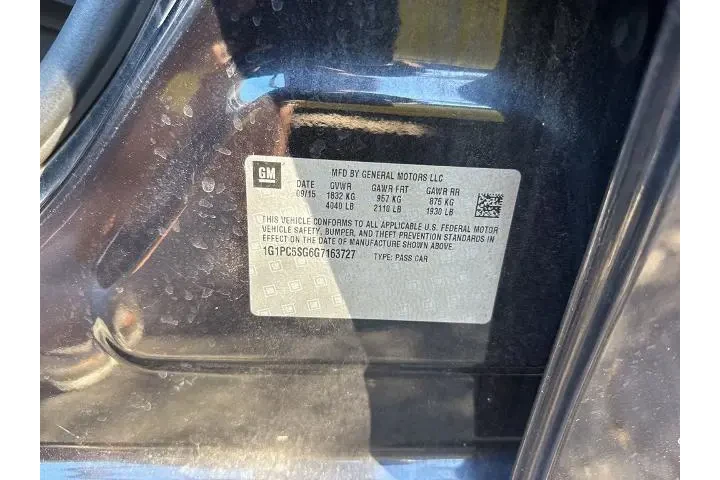 $9029 : Chevrolet Cruze Limited 2016 image 10