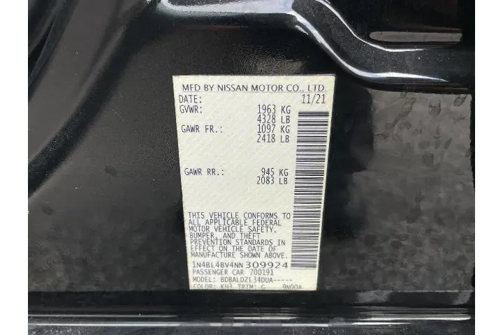 Nissan Altima 2022 2.5 S 4dr image 5