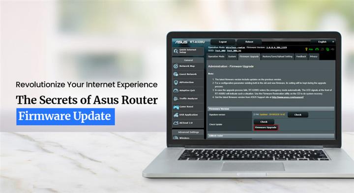 Asus router firmware update image 1