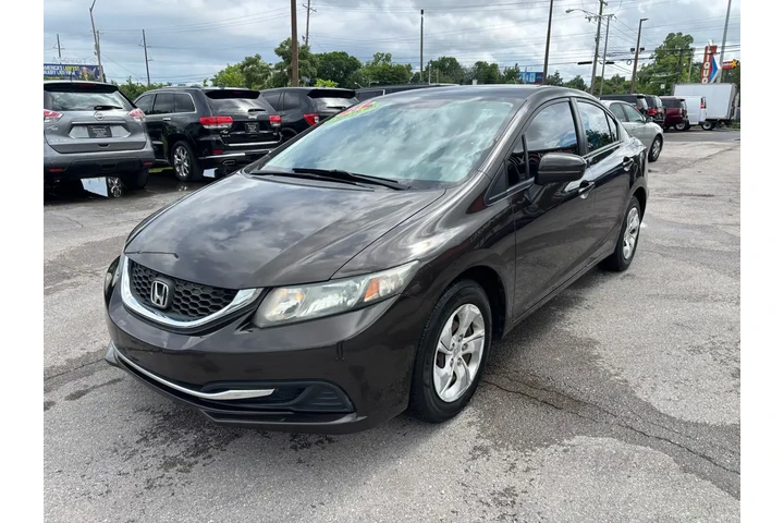 2014 Civic Sedan 4dr CVT LX image 6