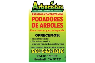 🌳PODADOR DE ARBOLES📍NEWHALL en Los Angeles