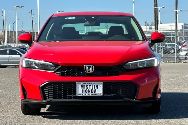 $25981 : Honda Civic 2025 LX 4dr Seda image 8