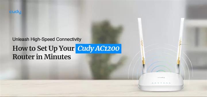 Cudy AC1200 Router Setup image 1