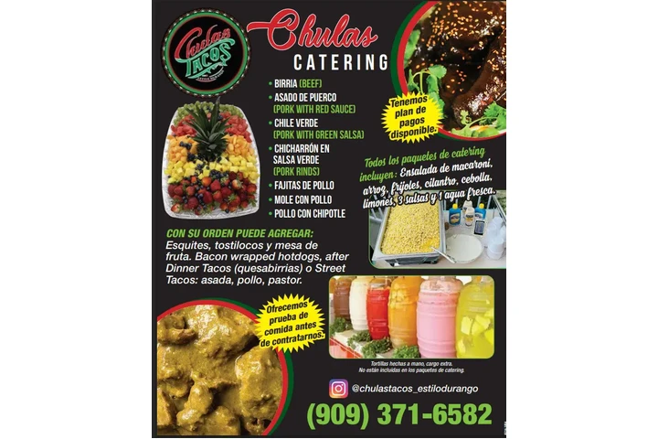 CHULA'S CATERING Y TAQUIZAS image 1