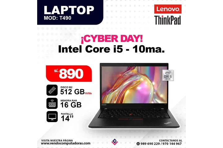 Laptop Intel Core i5 - 10ma. image 1
