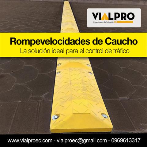 Rompevelocidades de Caucho image 2