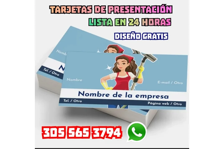 Tarjetas de Negocios en 24hrs image 2