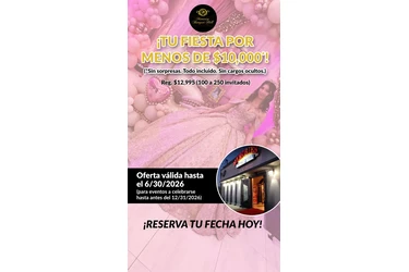 ¡TU FIESTA A UN PRECIO FIJO! en Los Angeles