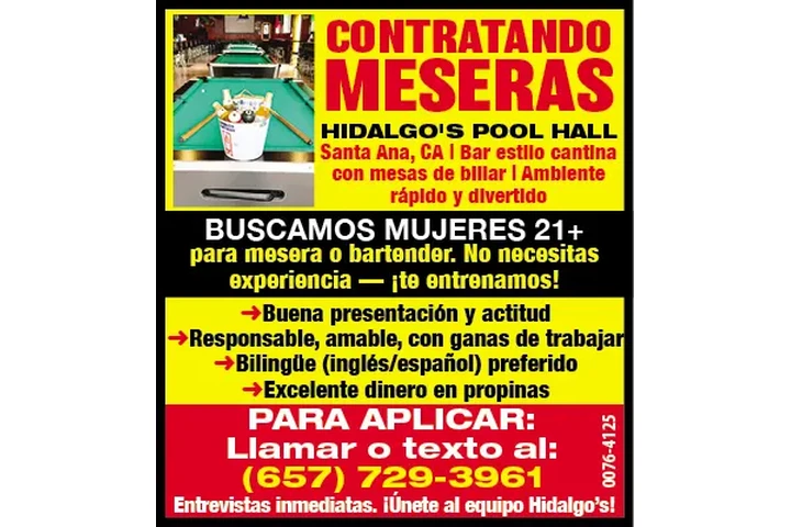 MESERAS Y BARTENDERS image 1