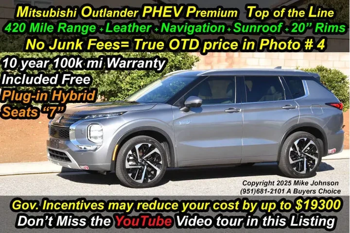 $32499 : 2023 Outlander PHEV SEL image 1