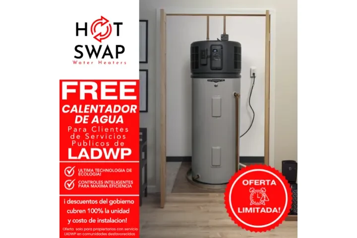 FREE WATER HEATER /LADWP image 1