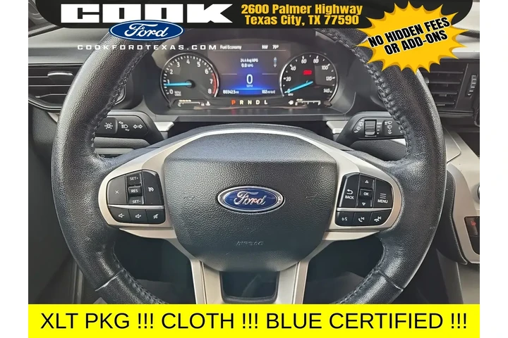$21983 : Ford Explorer 2022 XLT 4dr S image 7