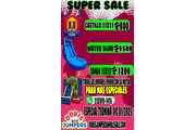 Jumpers, mesas,sillas,carpas en Fresno