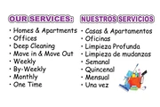 !Servicios de limpieza!